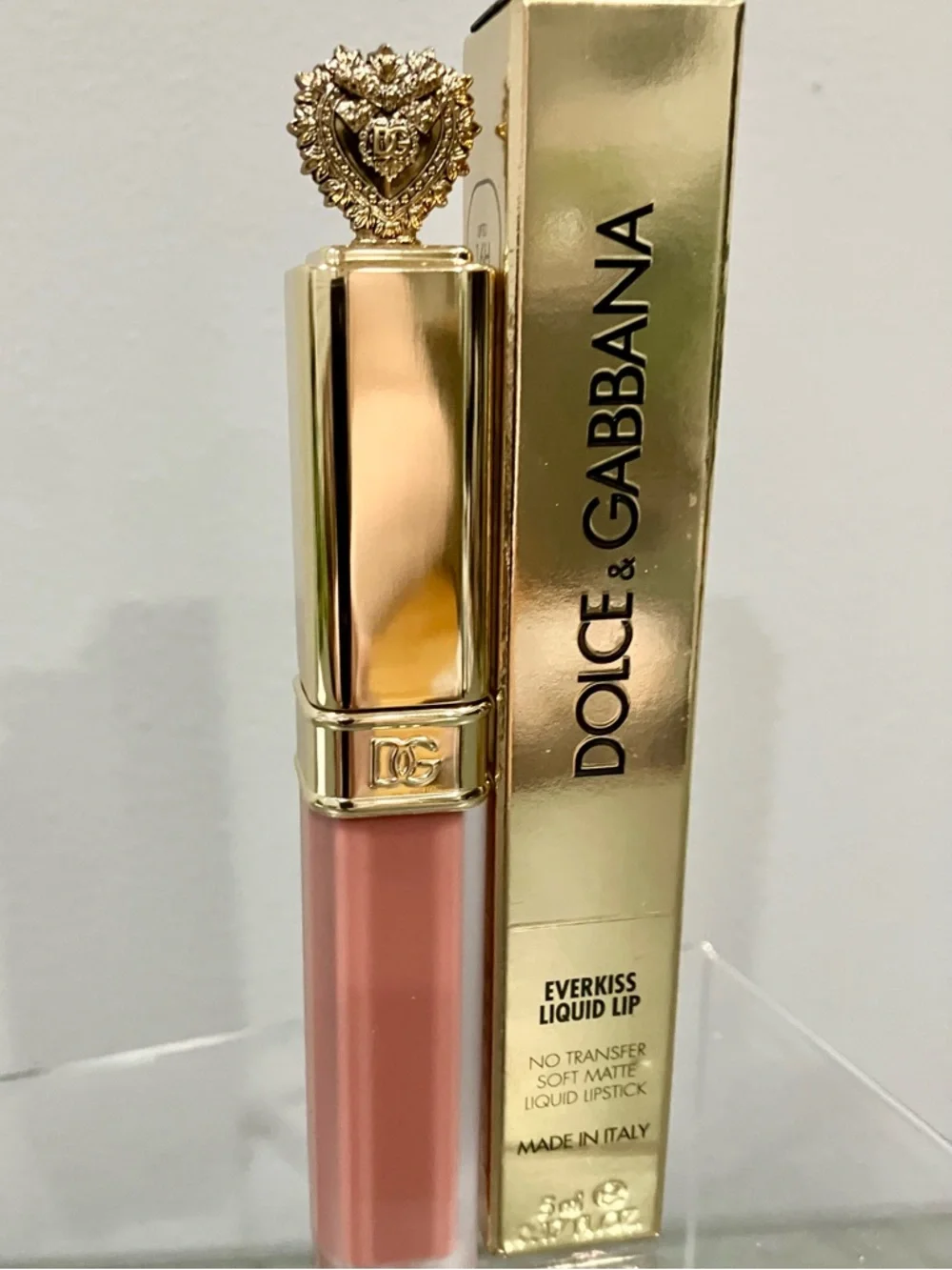 Dolce & Gabbana Satin Lip Gloss - Dusty Rose